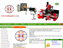 Tablet Screenshot of giakhanhco.com